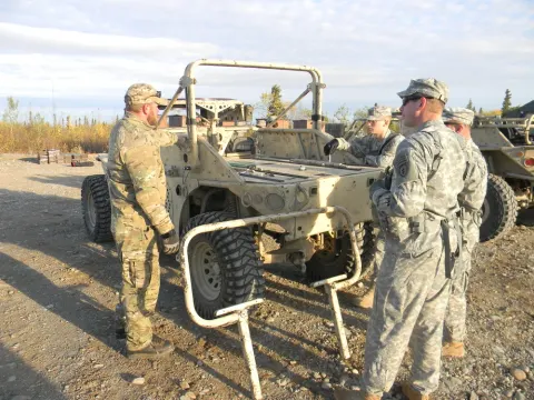 Removing soldiers from harm’s way quickly