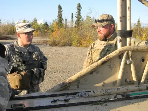 Removing soldiers from harm’s way quickly