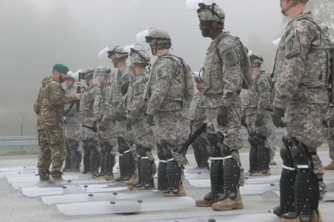 Crowd Riot Control Training