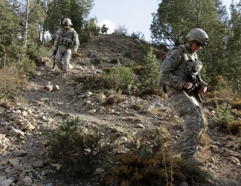 Cavalry patrol