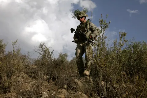 Cavalry patrol