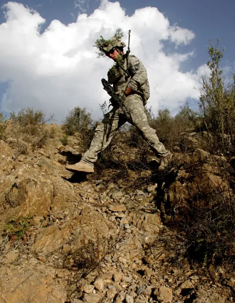 Cavalry patrol