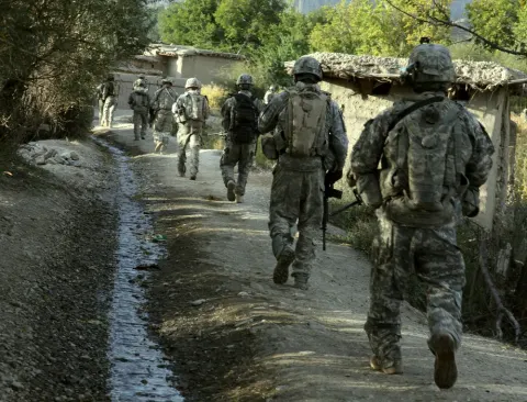 Cavalry patrol