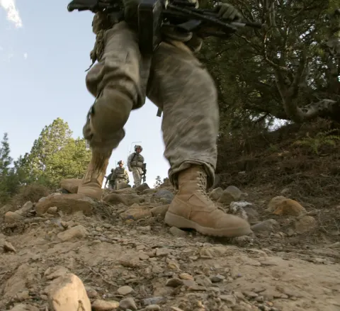 Cavalry patrol