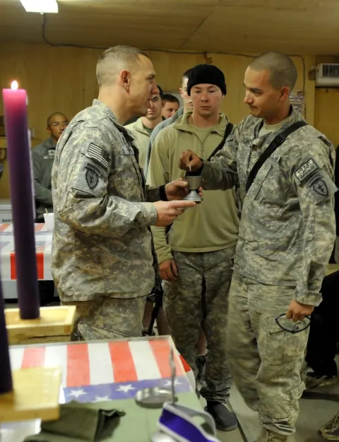 Cavalrymen Celebrate the Season