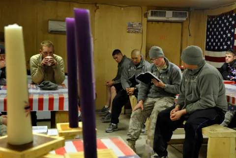 Cavalrymen Celebrate the Season