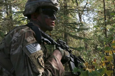 Spartan battle-drills with live ammo