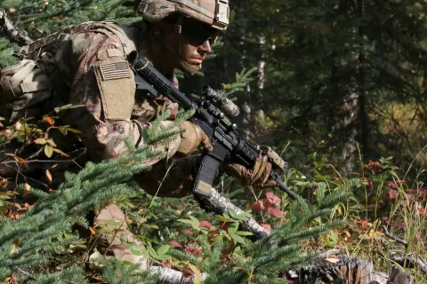 Spartan battle-drills with live ammo