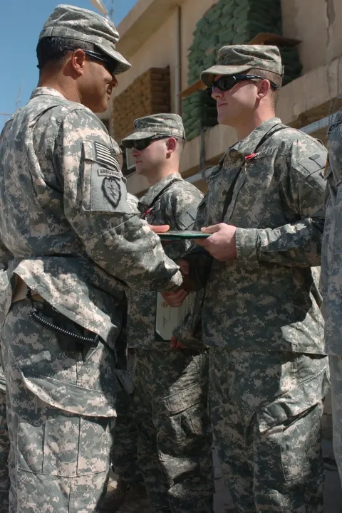 Paratroopers acknowledged for acts of valor
