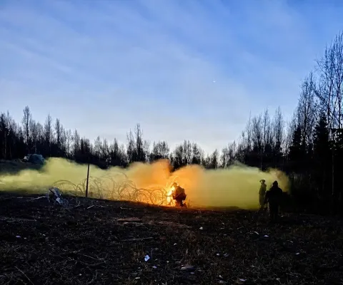 Spartan Brigade Executes Company Live-Fire Exercise at JBER